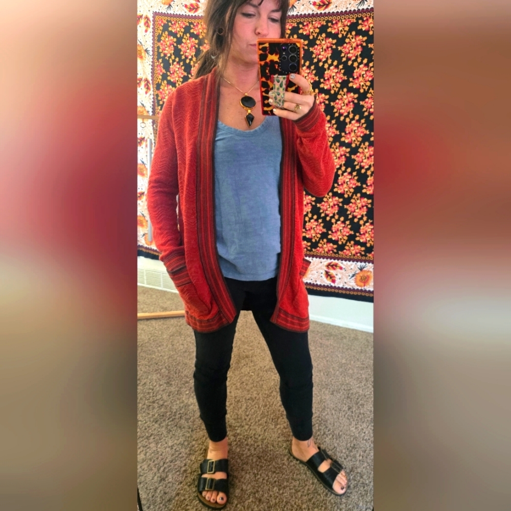 100% natural fibers cardigan cotton wool sweater